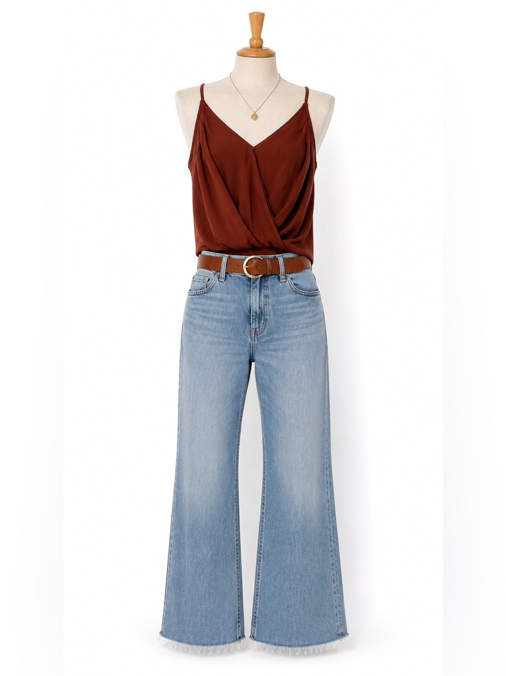 Express Rust Red Bodysuit